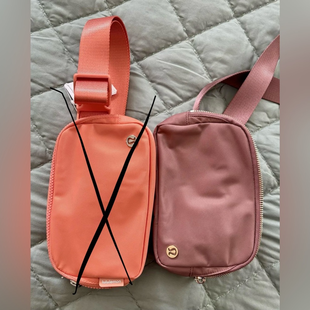 NWT Lululemon Everywhere Belt Bag Spiced Chai and Rose Gold - Picture 3 of 5